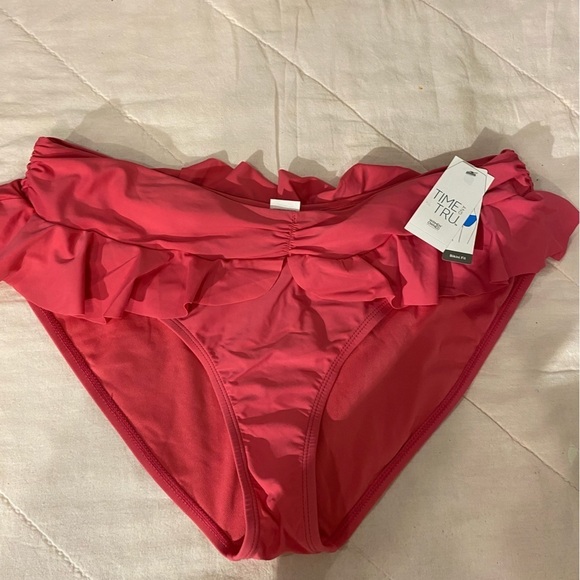 Time and Tru Mid Rise Bikini Bottom 1X (16W-18W) (FR) - Picture 6 of 11